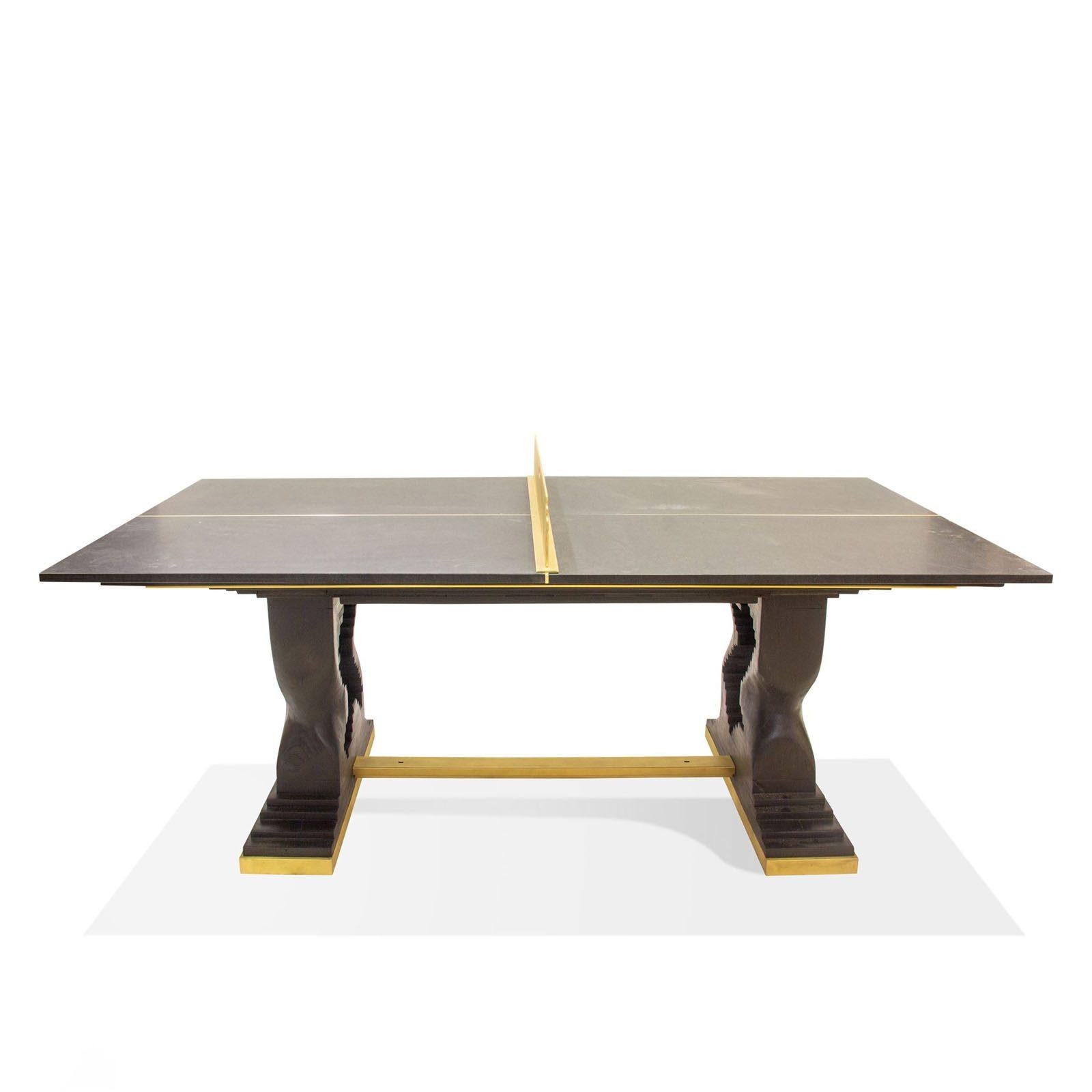 Table de tennis moderne 