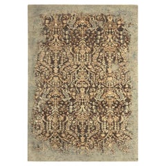 Modern Mahal or Tabriz Design Rug hand-knotted Djoharian Collection