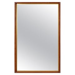 Modern Mahogany Wall Mirror