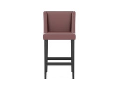 Moderner Manhattan-Barhocker aus Eiche und Leder, handgefertigt von Stylish Club