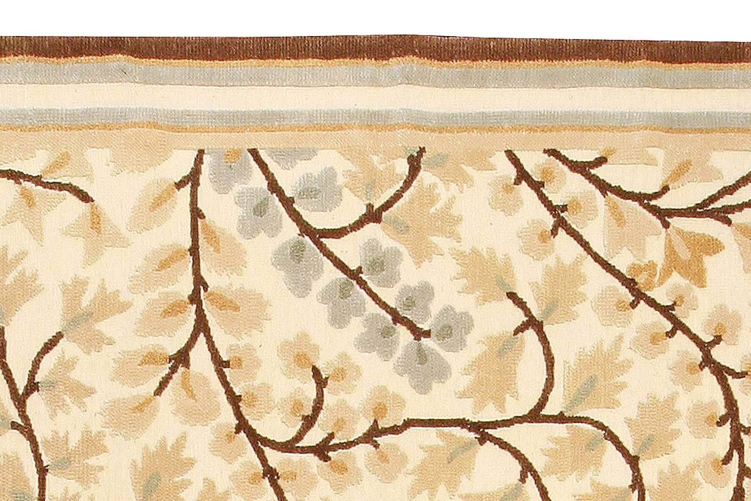 Hand-Knotted Modern Maple Design Rug by Doris Leslie Blau For Sale