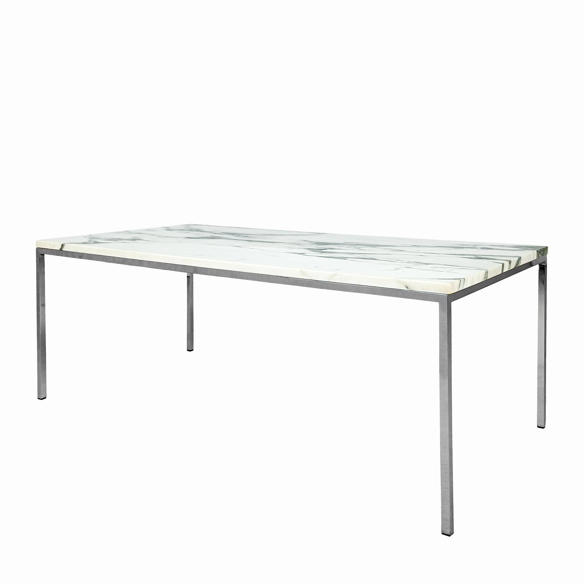 American Modern Marble Coffee Table By Florence Knoll - USA 1970 For Sale