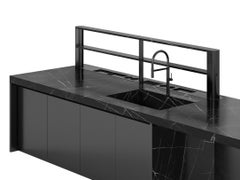 cuisine d'extérieur en marbre sur commande au design adaptable