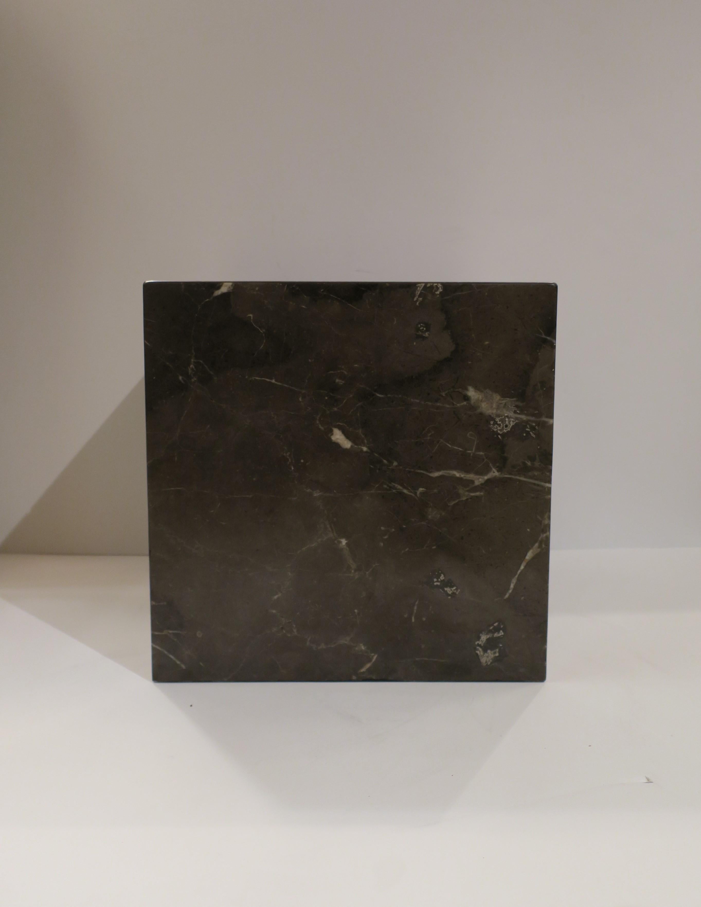Modern Marble Side or End Table For Sale 6