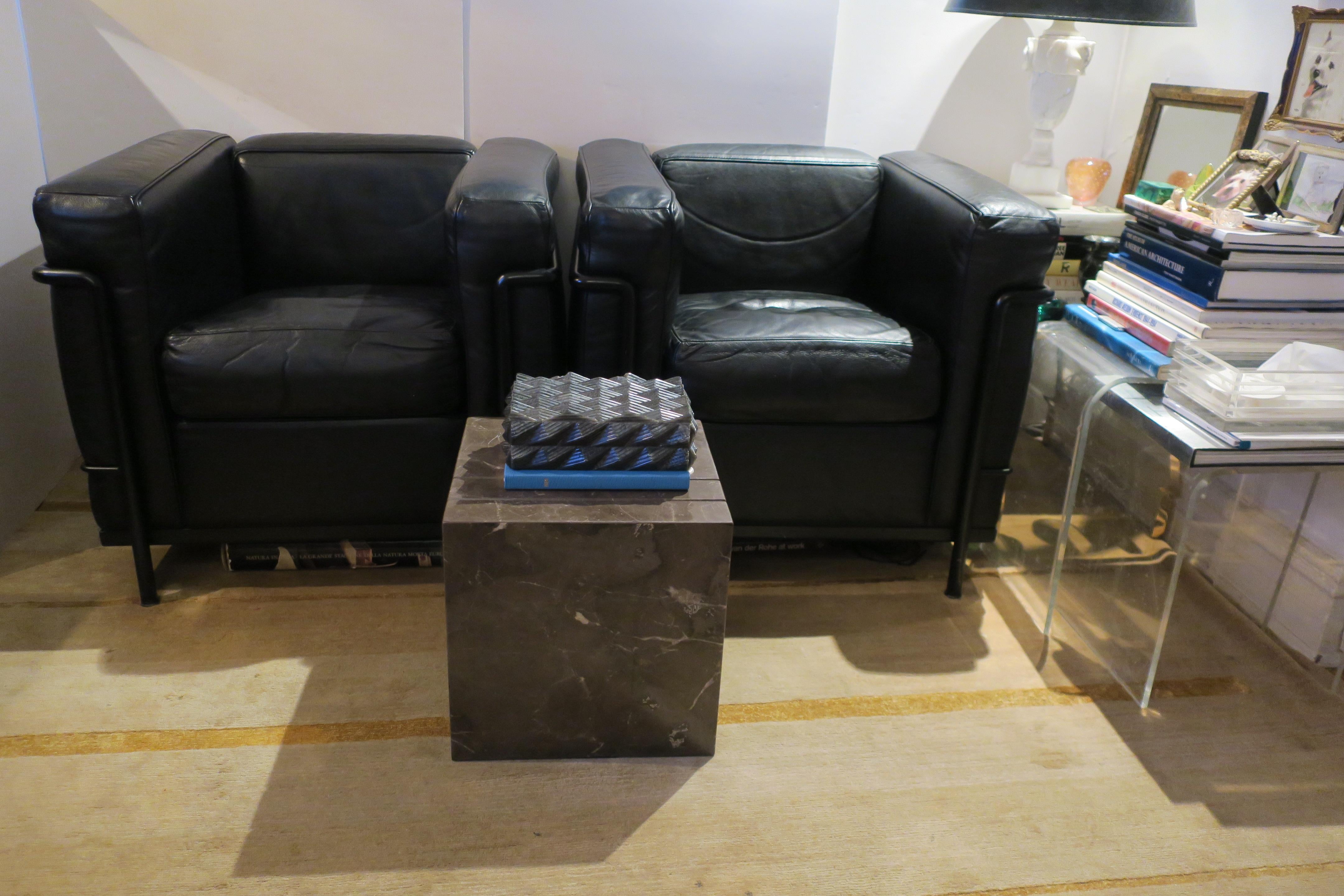 Modern Marble Side or End Table For Sale 9