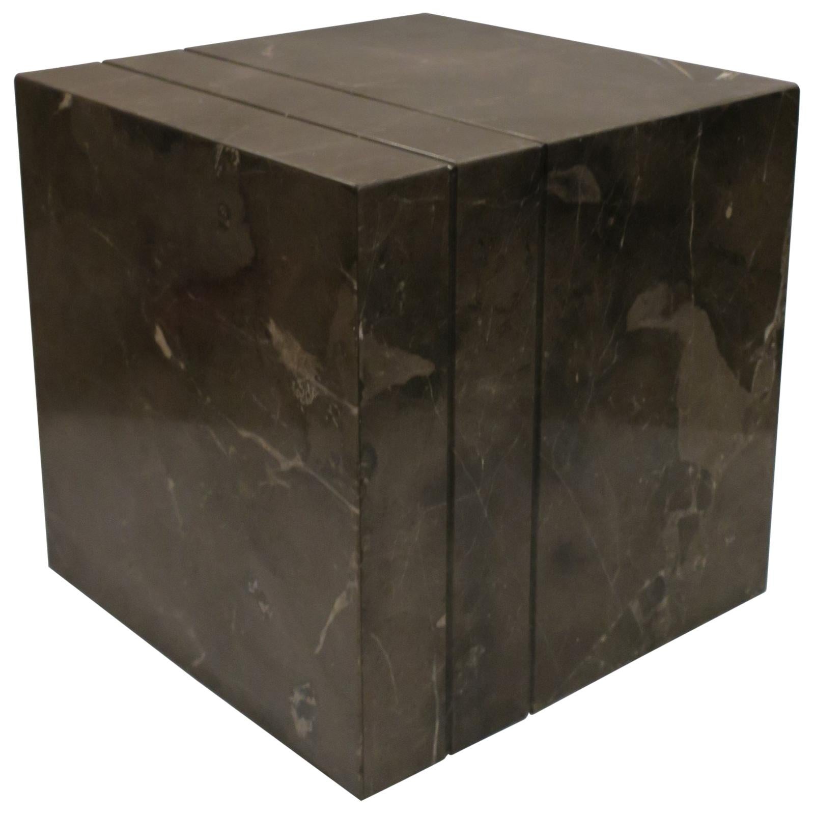 Modern Marble Side or End Table