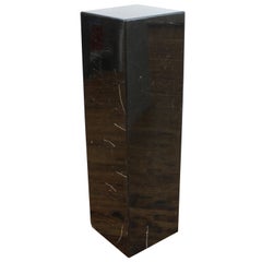 Modern Marble Tessellated Column Pedestal