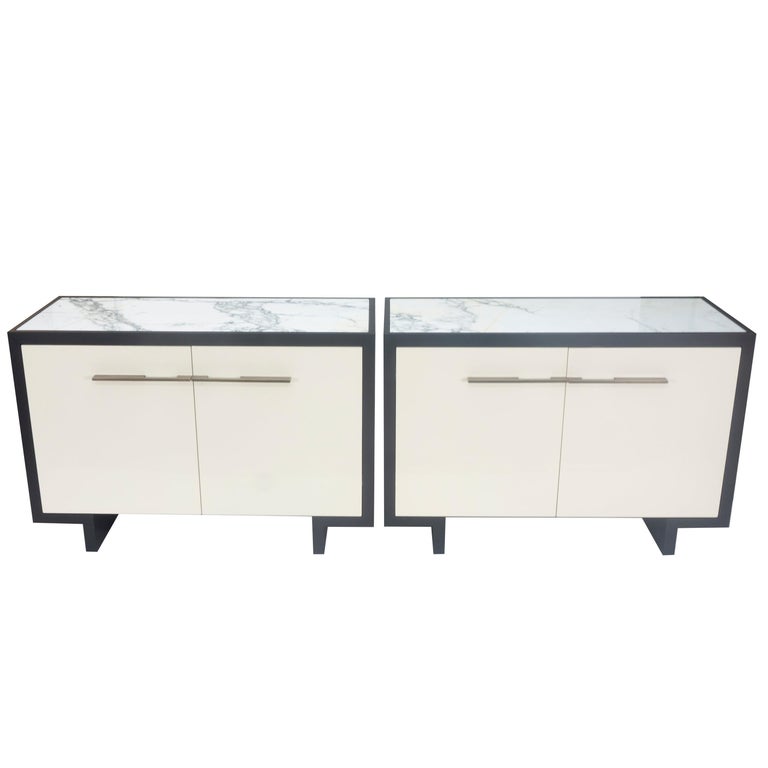 Modern MarbleTop Custom For Sale at 1stDibs