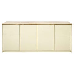 Modern Marble Top Credenza