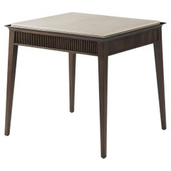 Modern Marble Top End Table