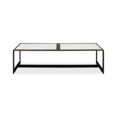 Modern Marble Top Iron Coffee Table