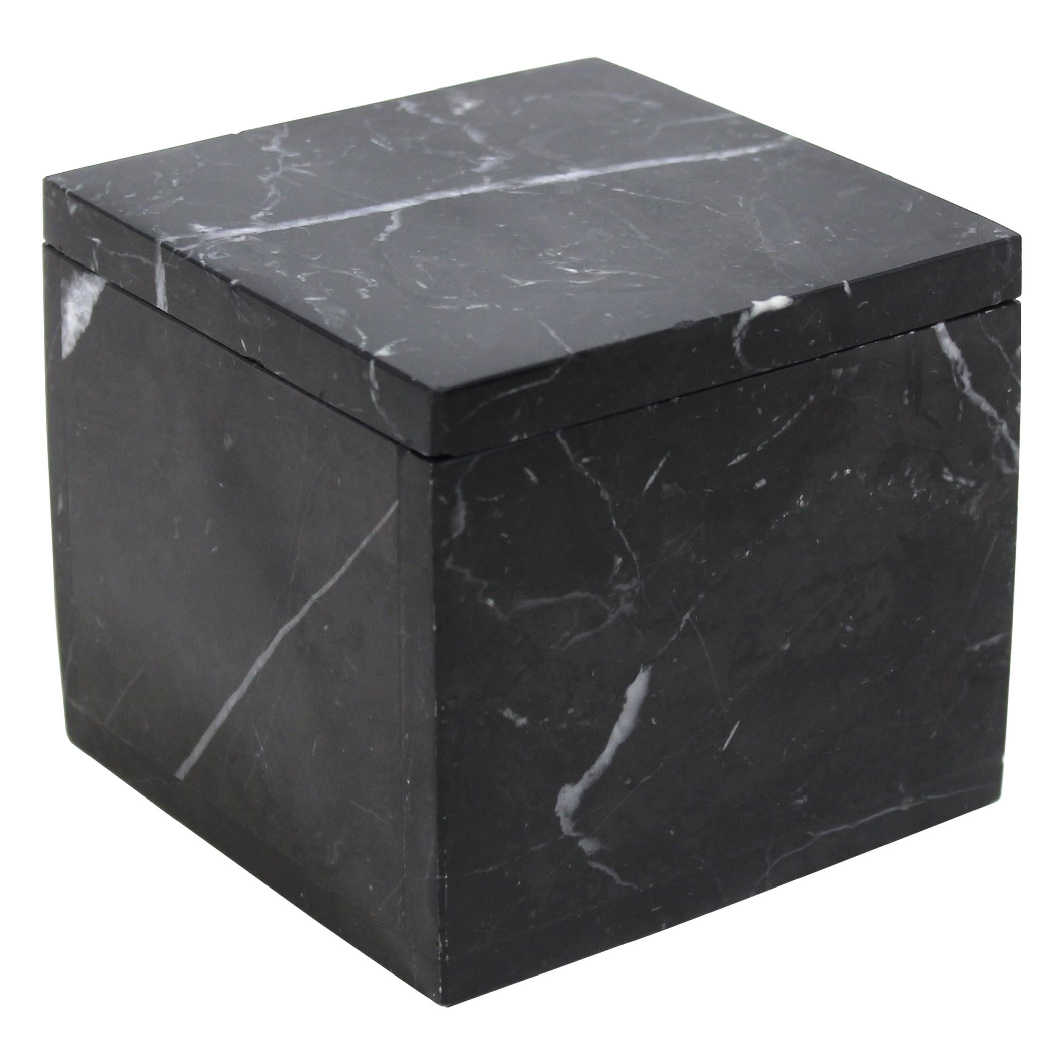 Modern Marble Trinket Box For Sale