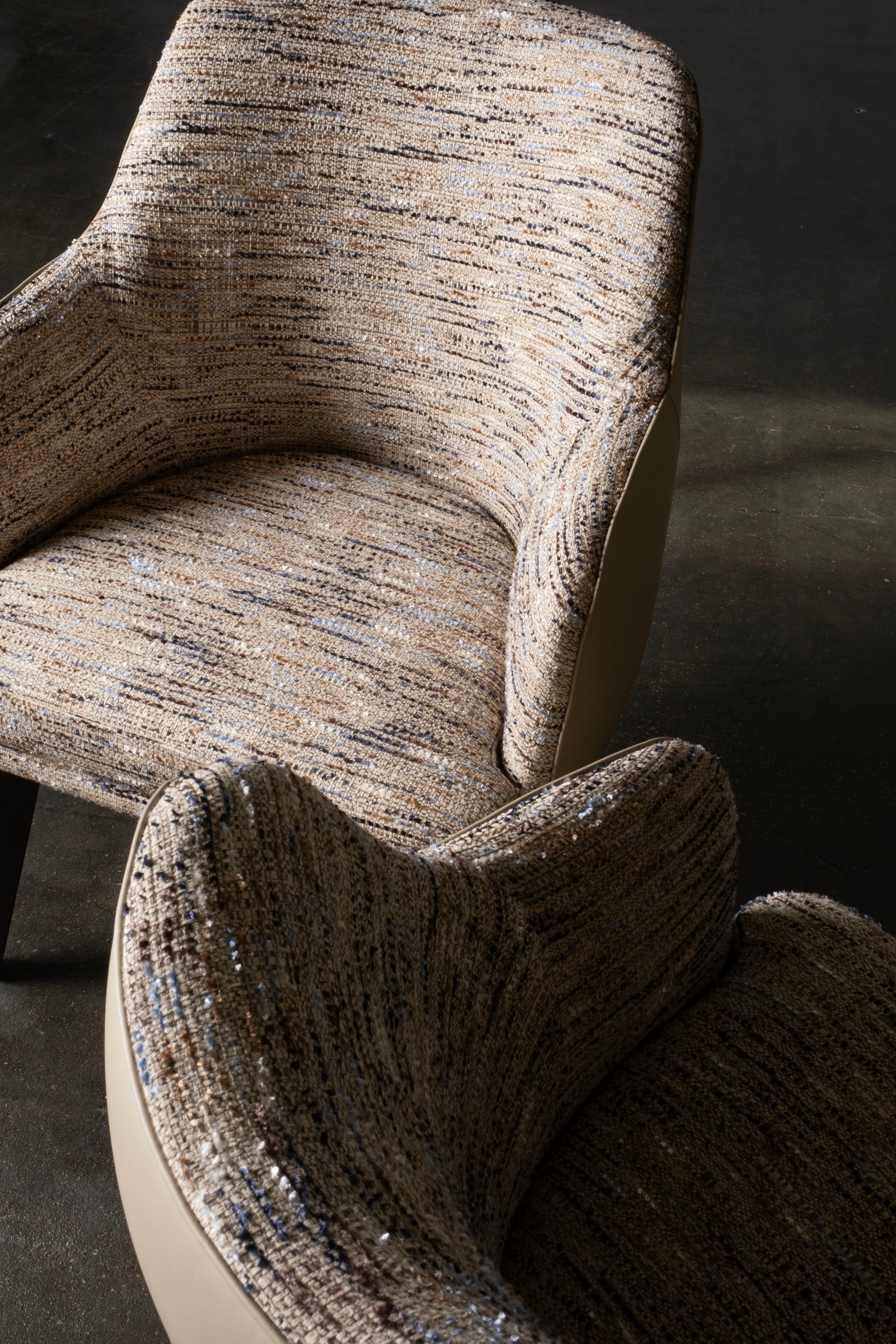 Modern Margot Dining Chair, Brass, NOBILIS, Handmade Portugal by Greenapple For Sale 6