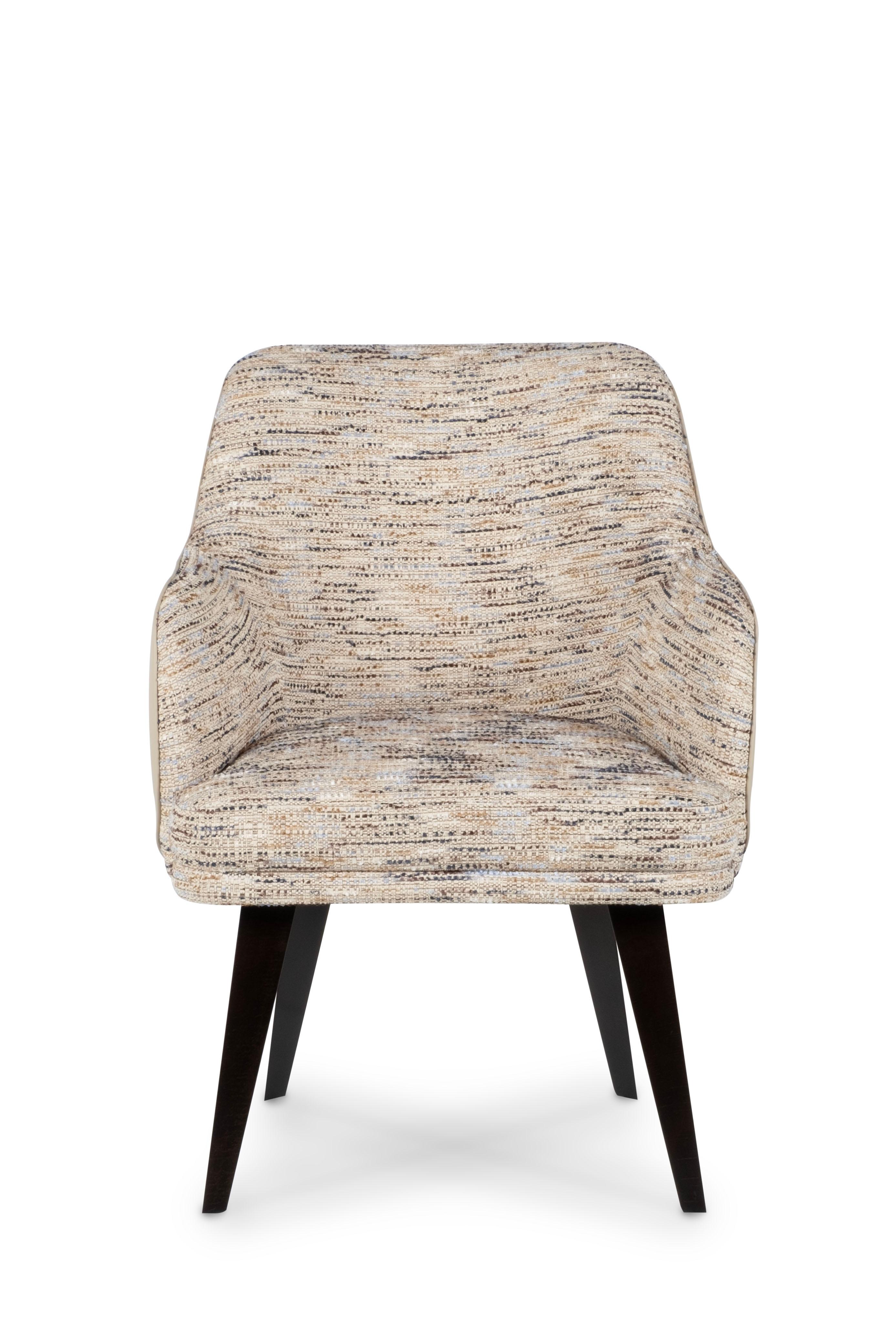 Portuguese Modern Margot Dining Chair, Brass, NOBILIS, Handmade Portugal by Greenapple For Sale