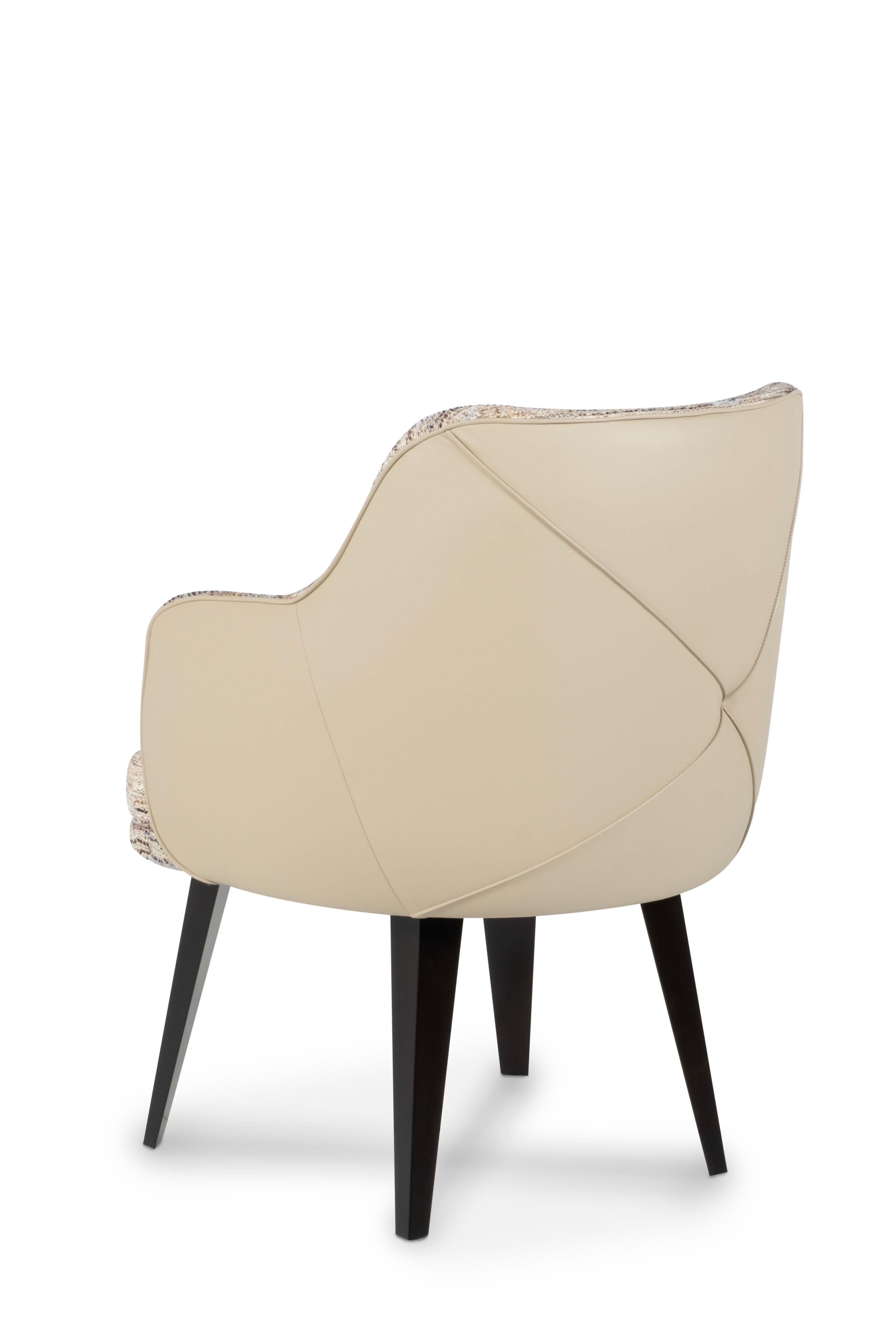 Modern Margot Dining Chair, Brass, NOBILIS, Handmade Portugal by Greenapple In New Condition For Sale In Lisboa, PT