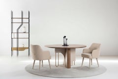 Modern Margot Leather Dining Chairs, Handmade in Portugal by Greenapple