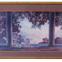 Modern Maxfield Parrish Framed Print "Daybreak"