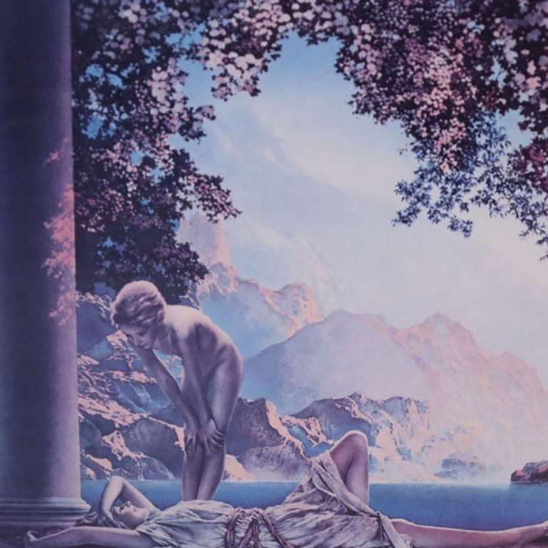Modern Maxfield Parrish Gerahmter Druck 