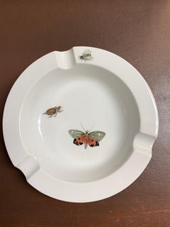 Modern Meissen "Entomology" Cigar Ashtray