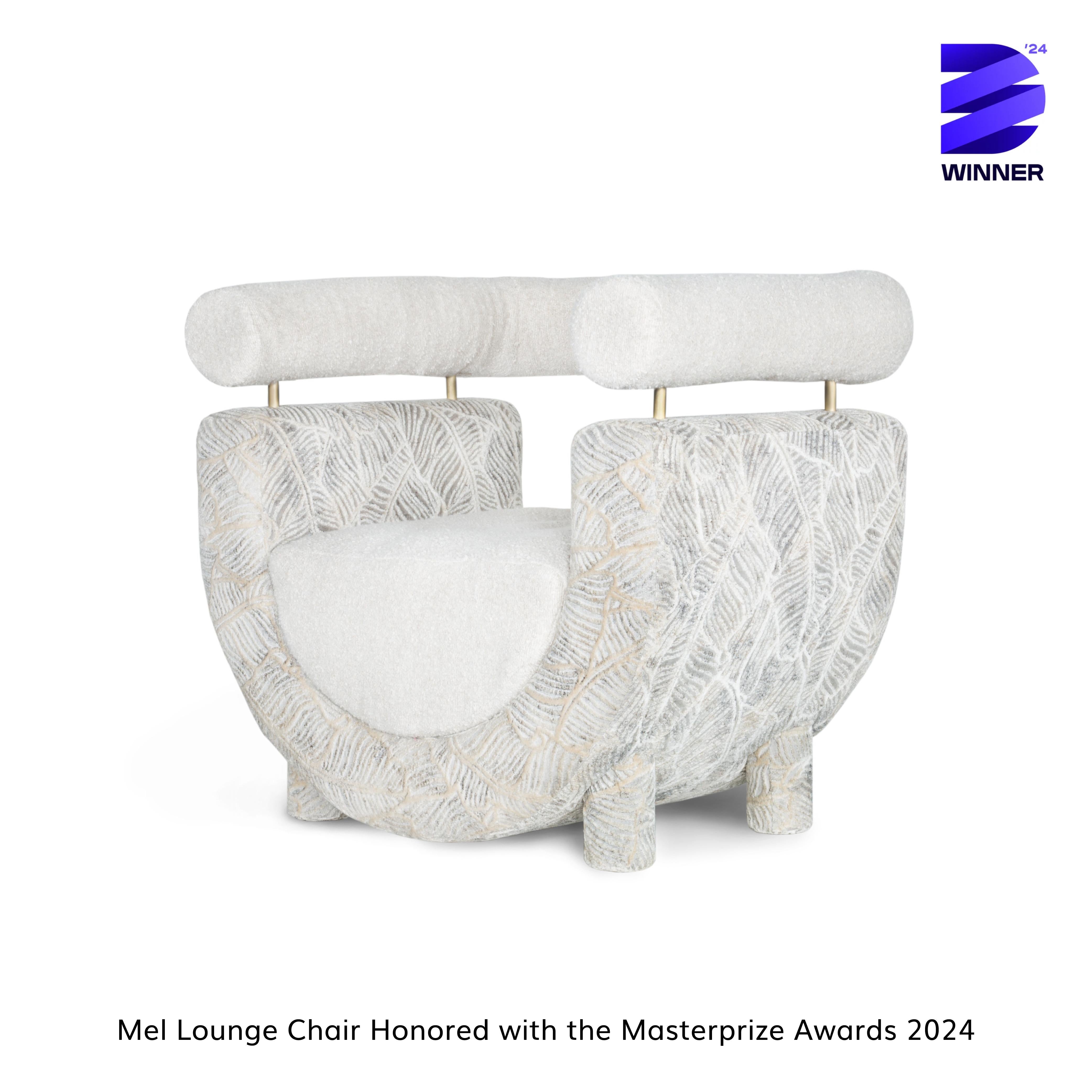 Mel Armchair, Contemporary Collection, Handcrafted in Portugal - Europe by Greenapple.

The Mel armchair, named after nature’s purest and sweetest gift, brings forth the comforting essence of honey while providing undeniable relaxing benefits.