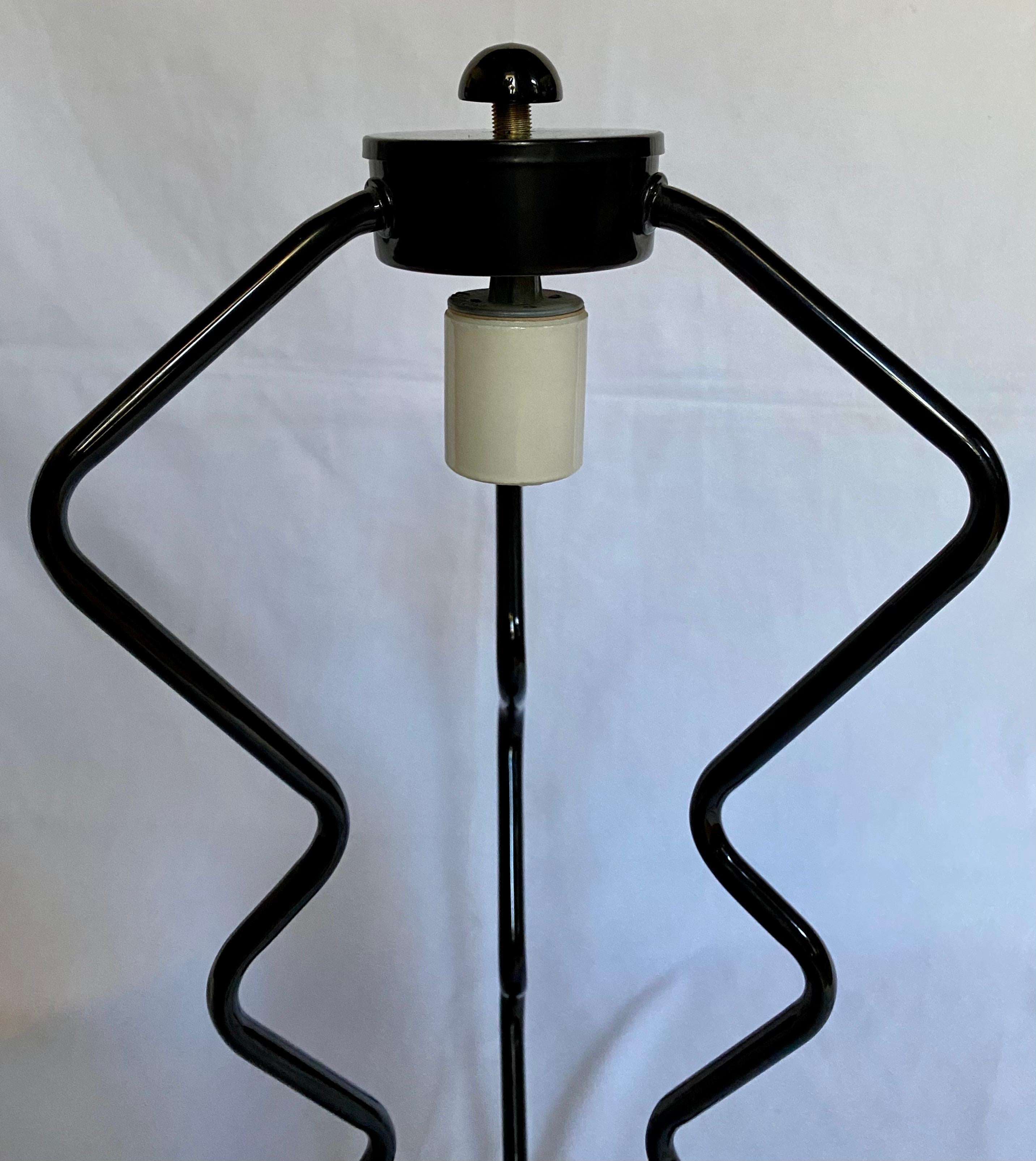 Late 20th Century Modern Memphis Style Sculptural Dome Table Lamp