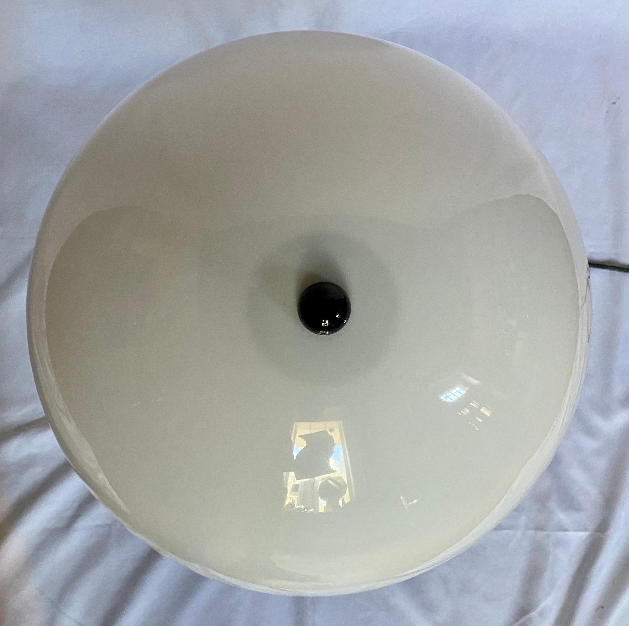 Metal Modern Memphis Style Sculptural Dome Table Lamp