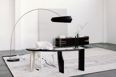 Modern Menir Marble Console Table, Calacatta, Handmade in Portugal by Greenapple