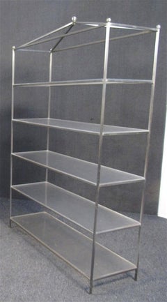 Modern Metal Bookcase