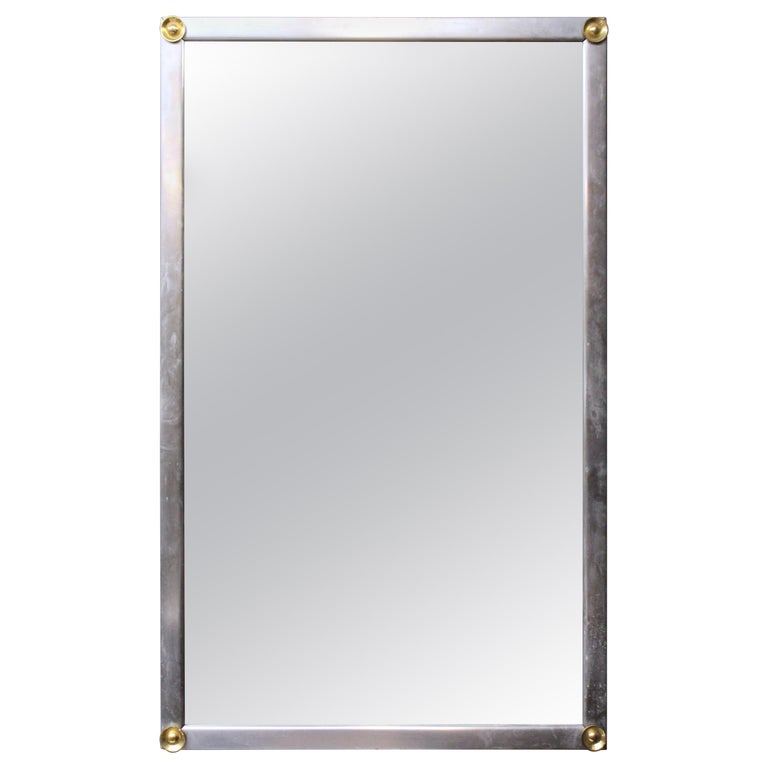 Modern Metal Frame Wall Mirror For, How To Metal Frame A Mirror