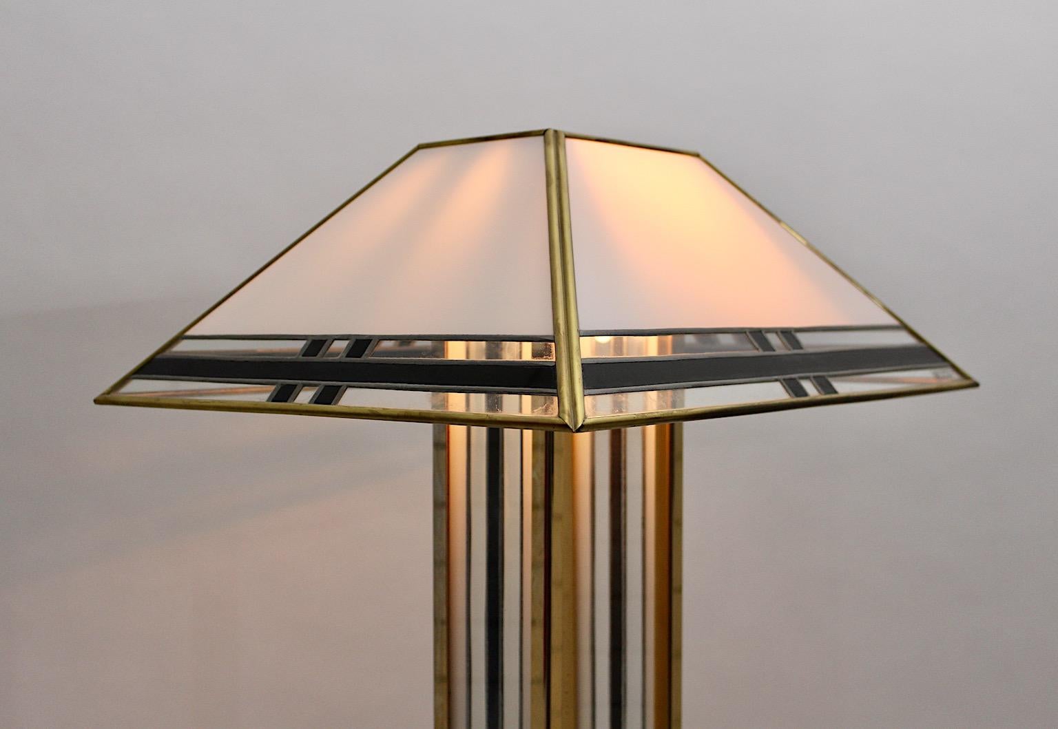 Modern Metal Lucite Vintage Floor Lamp Albano Poli for Poliarte, 1970s, Italy For Sale 11