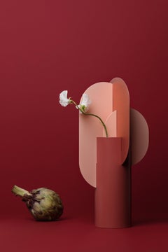 Ekster Metal Vase CS7 - Sculptural bold design in Copper and Steel by Noom