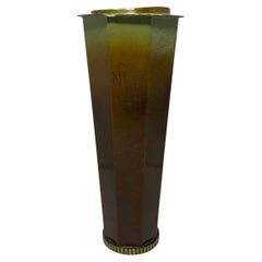Swedish Modernist Bronze Vase by Metallkonst, 1940s