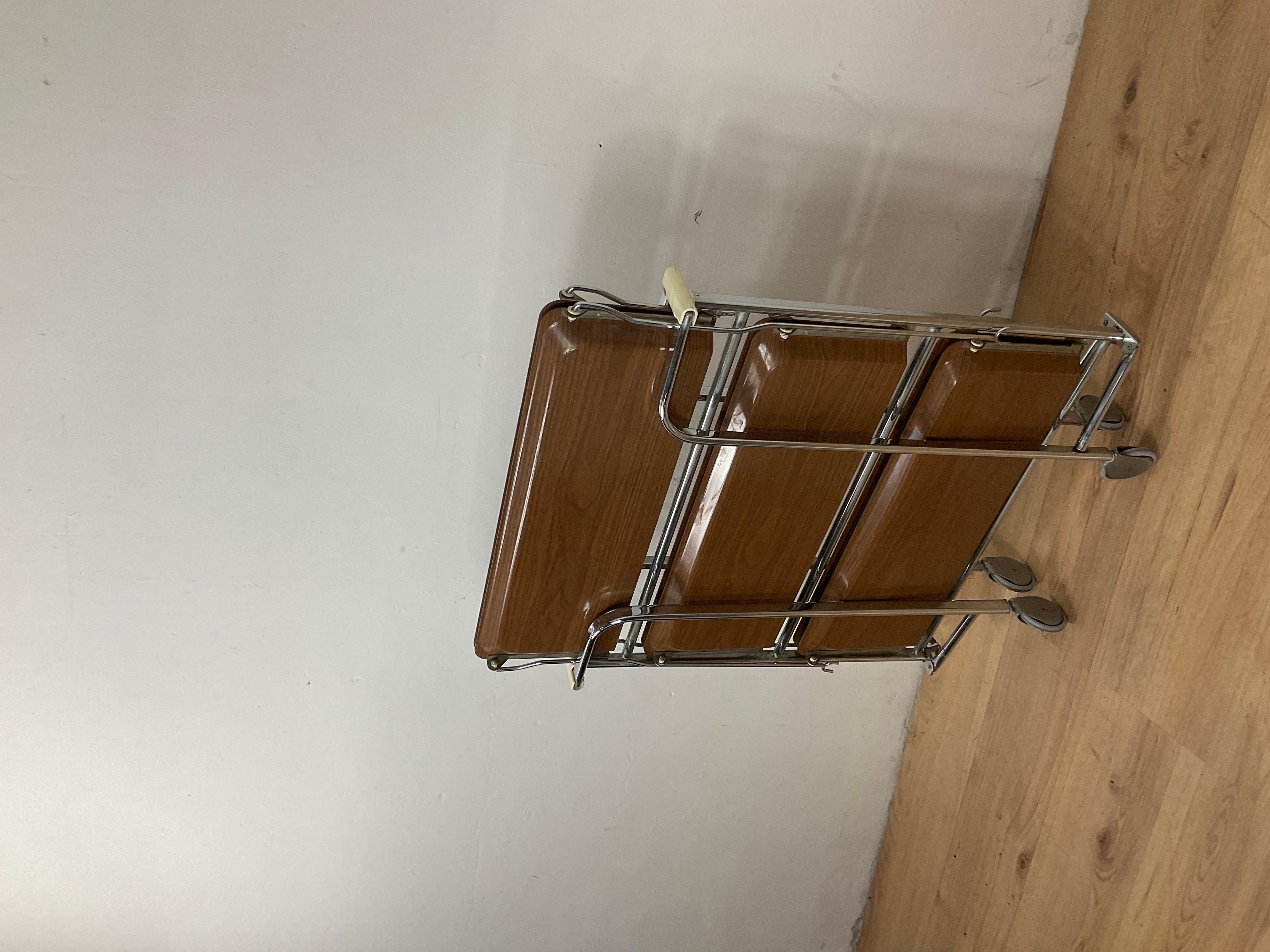 Modern Midcentury Serving Trolly For Sale 4