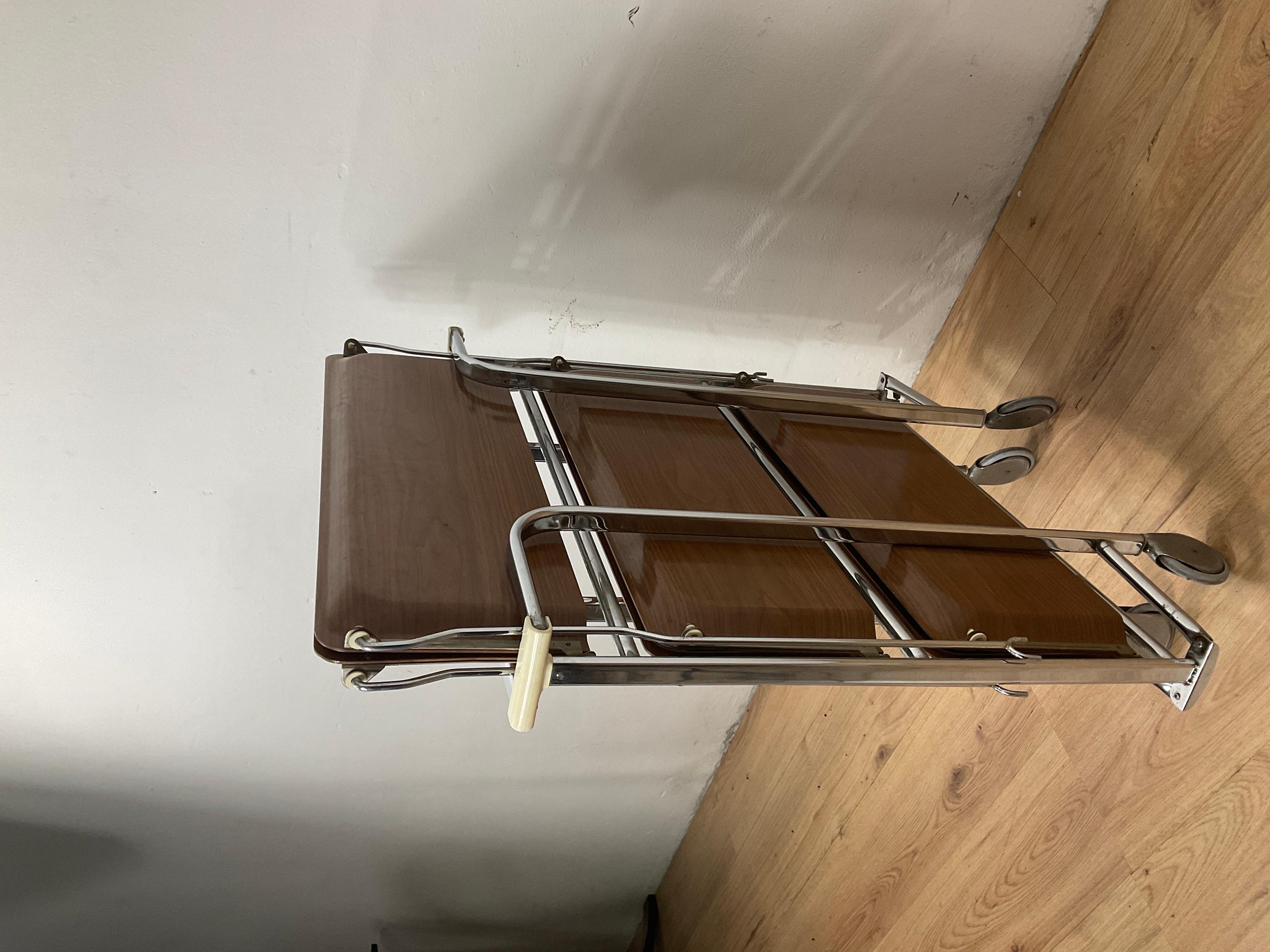 Modern Midcentury Serving Trolly For Sale 7