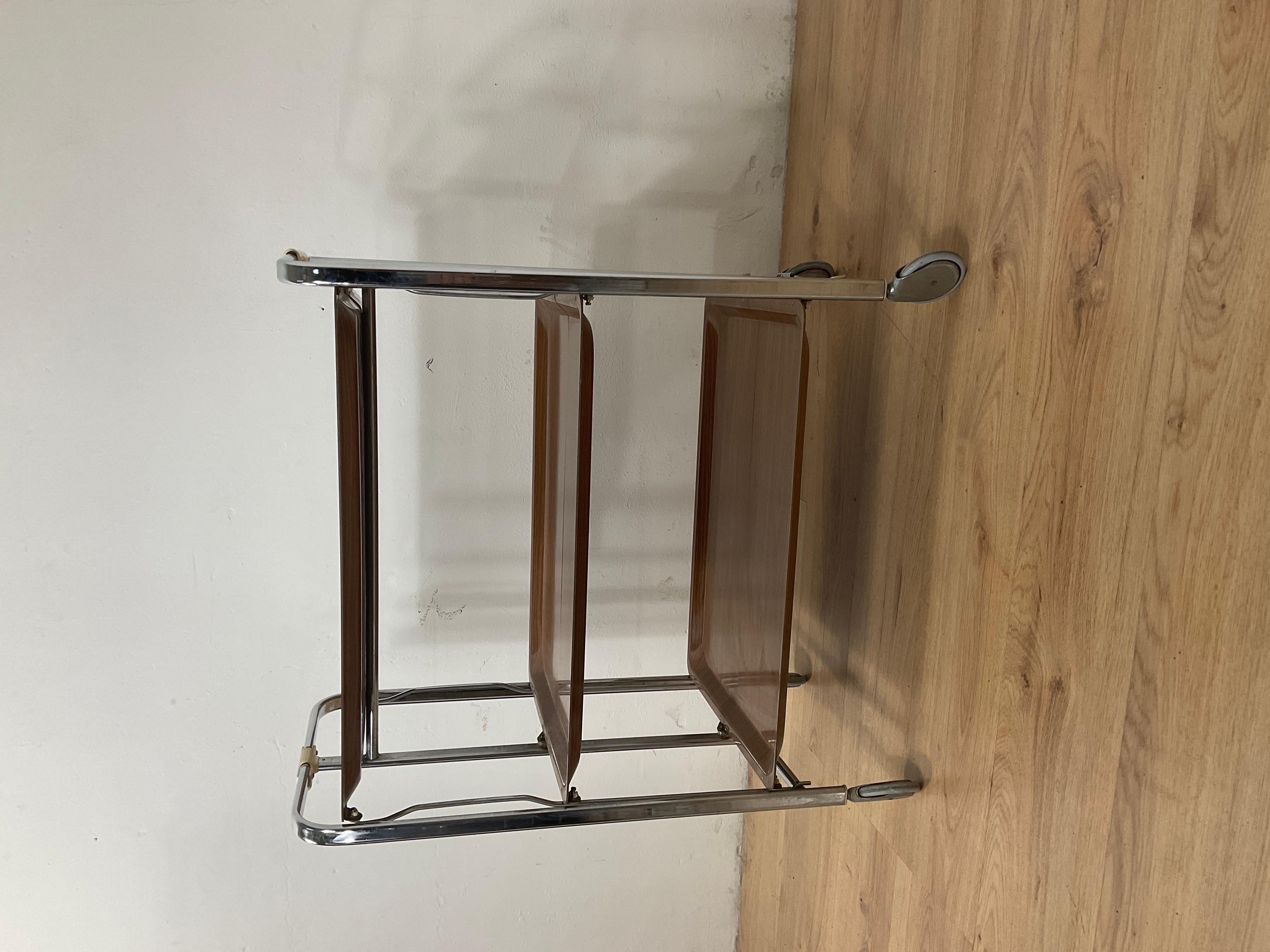 Modern Midcentury Serving Trolly In Good Condition For Sale In Catania, IT