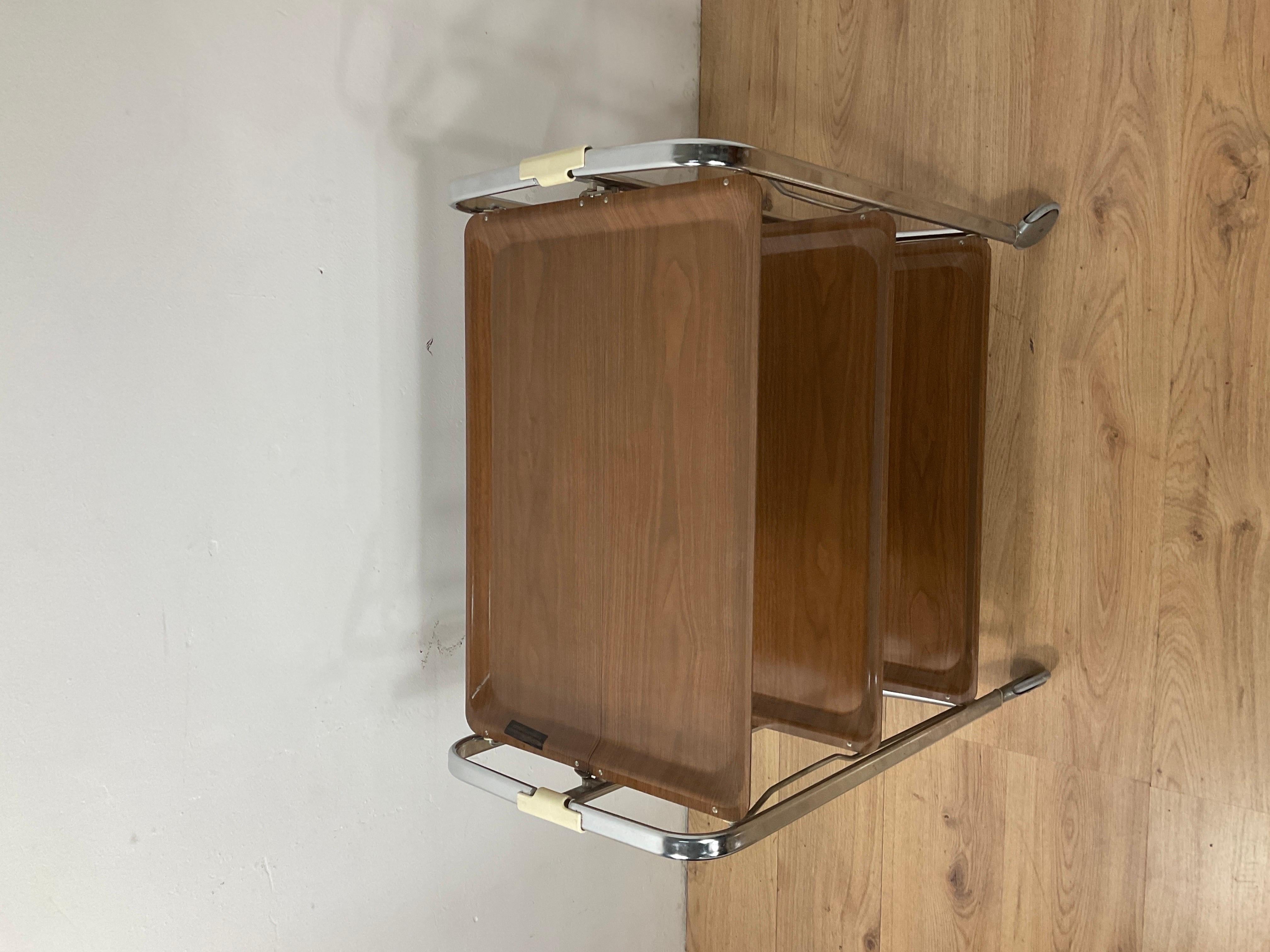 Modern Midcentury Servierwagen im Angebot 2