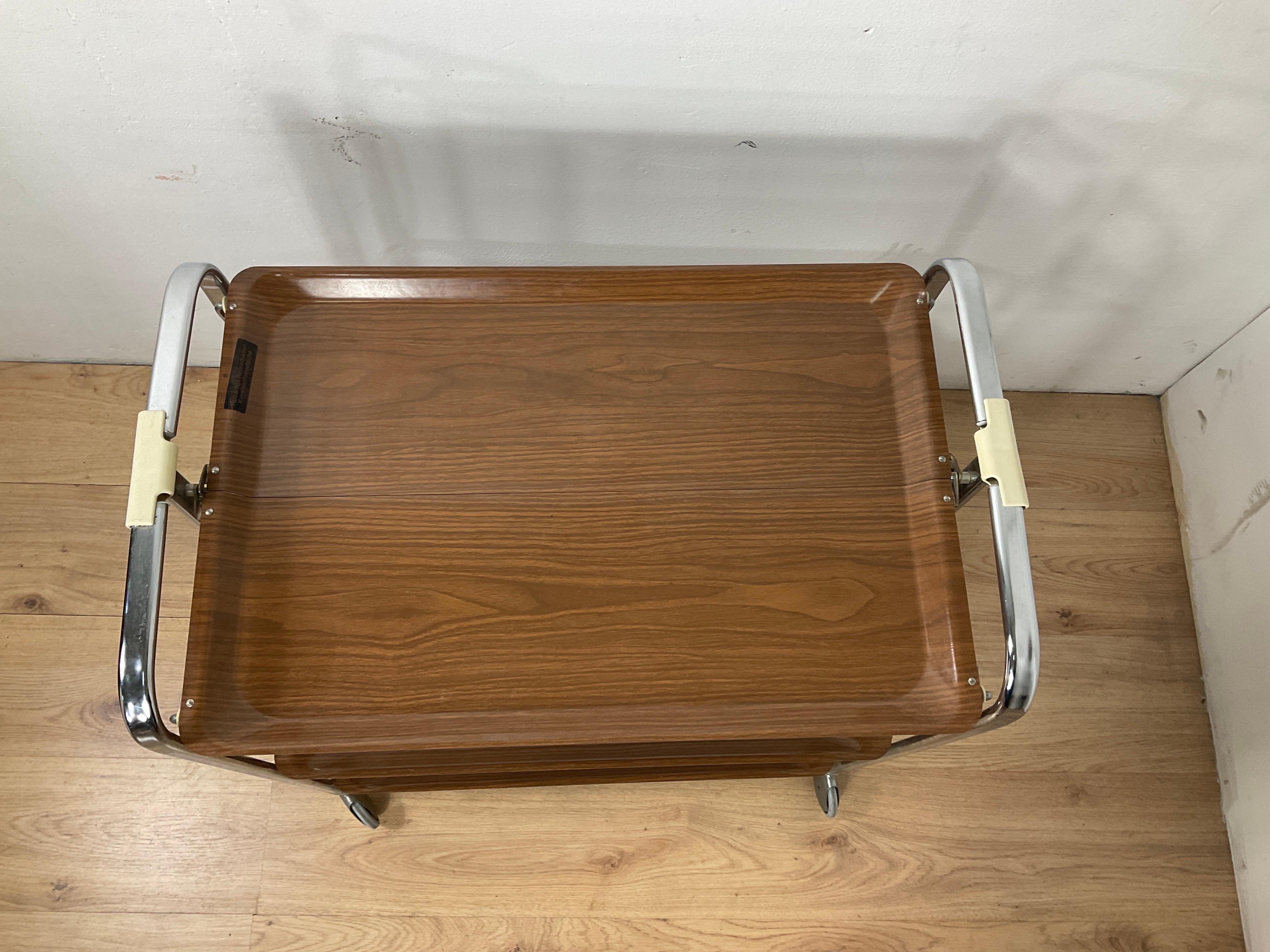 Modern Midcentury Servierwagen im Angebot 3