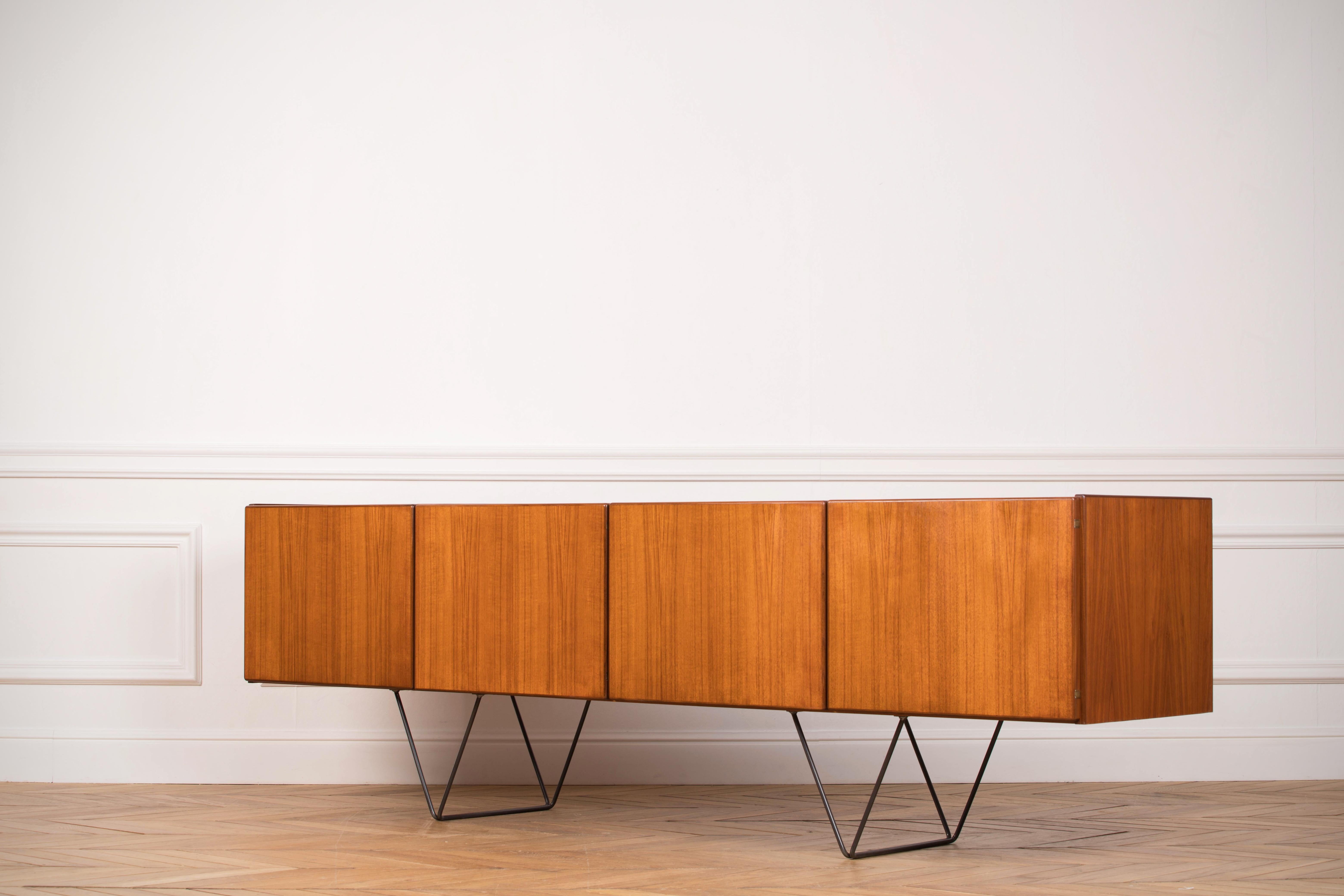 Large Modern Midcentury Sideboard Minimal Design 3