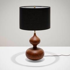 Moderne Tischlampe im Mid-Century-Stil Ca. 1970's