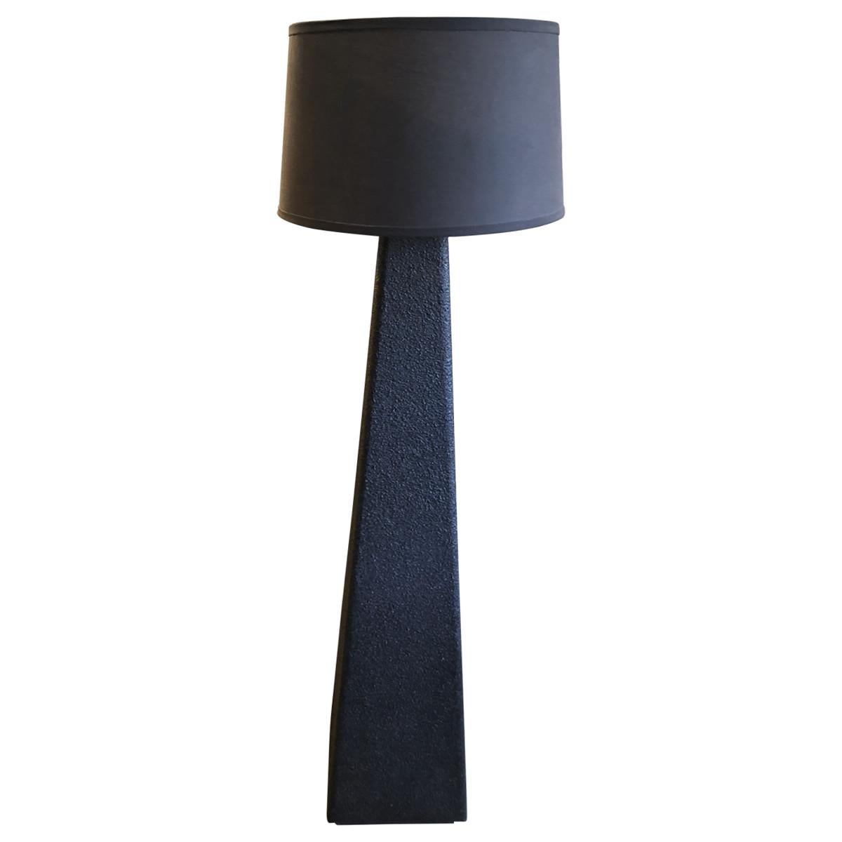 Modern Midcentury Textured Floor Lamp, Late 20th Century