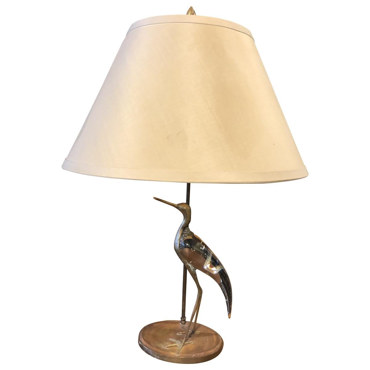 Modern Midcentury Whimsical Avian Table Lamp, 20th Century For Sale