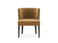 Modern Milos Chair Made with Oak and Velvet, Handmade by Stylish Club