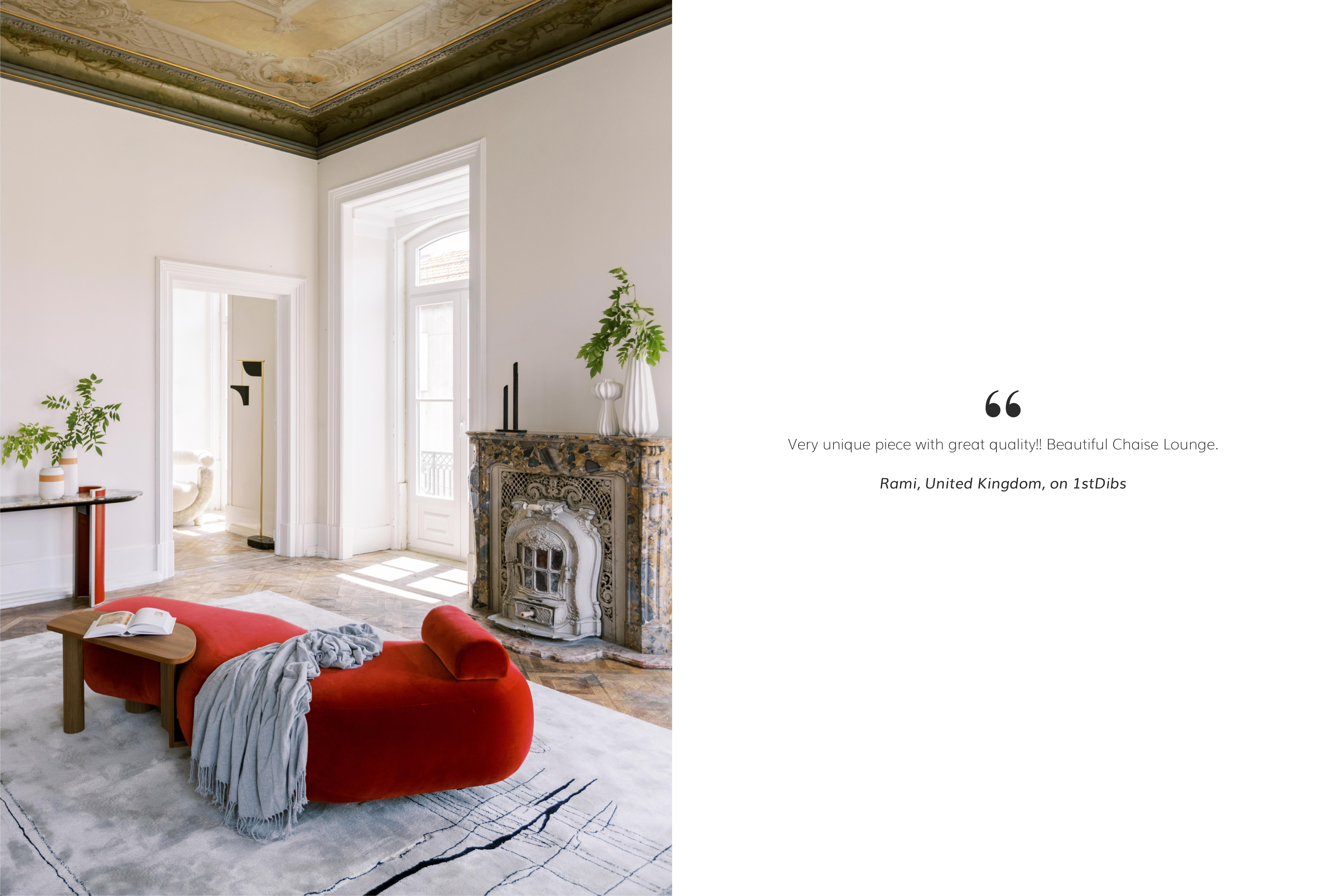 Letto da giorno Minho, in pelle, pelliccia sintetica, Oak, fatto a mano da Greenapple In condizioni Nuovo in vendita a Lisboa, PT