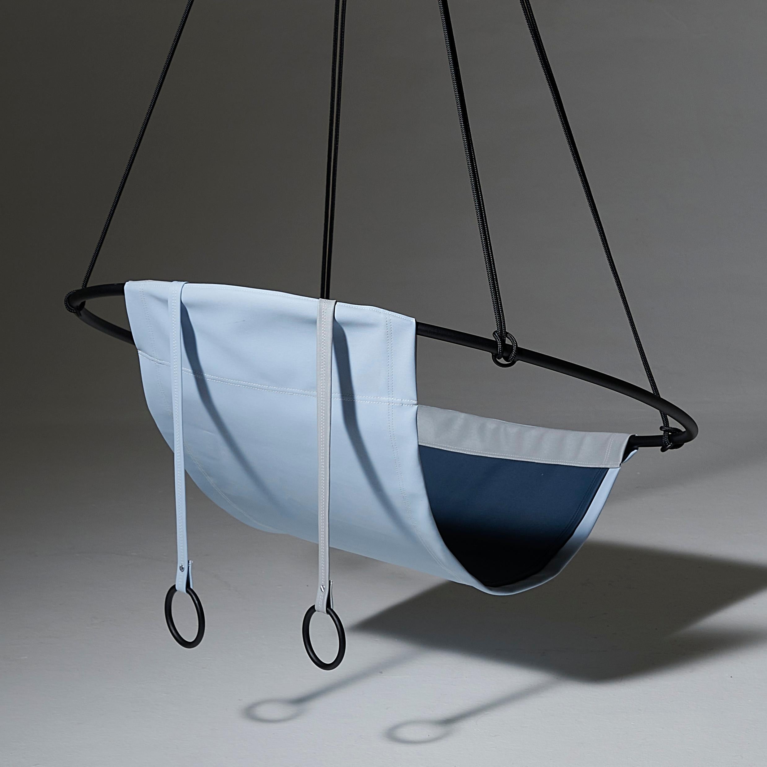 Modern Minimal Outdoor Sling by Studio Stirling in Blues For Sale 5