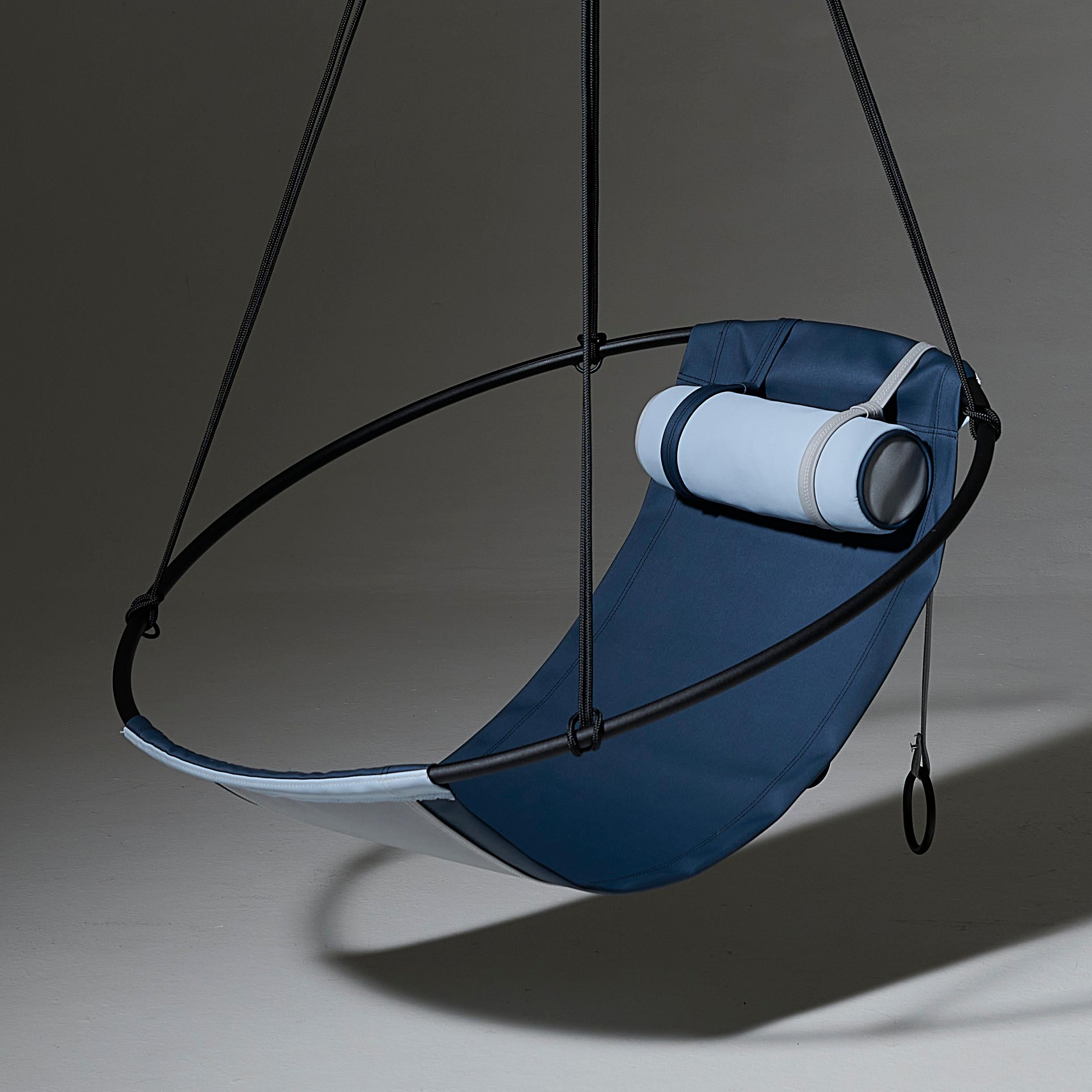 Modern Minimal Outdoor Sling by Studio Stirling in Blues In New Condition For Sale In Johannesburg, ZA