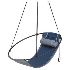 Modern Minimal Outdoor Sling by Studio Stirling in Blues
