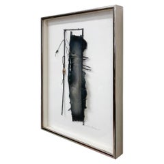 Modern Minimalism Clean Abstract Textile Wall Art Signed Sanders