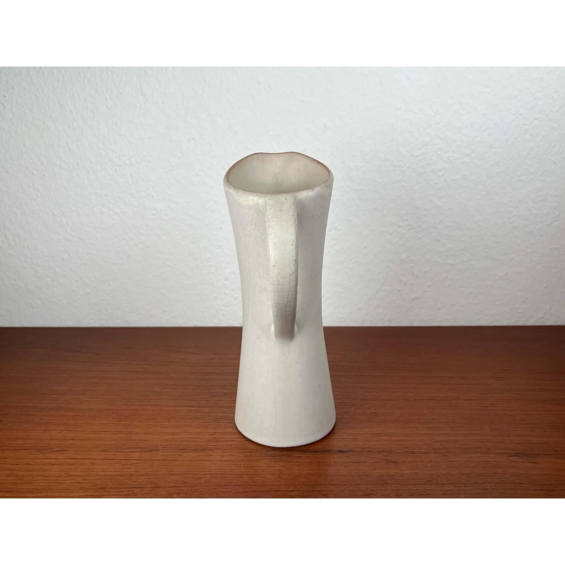 Modern Minimalist German Carafe Vase from Cortendorf, 1960s For Sale 1