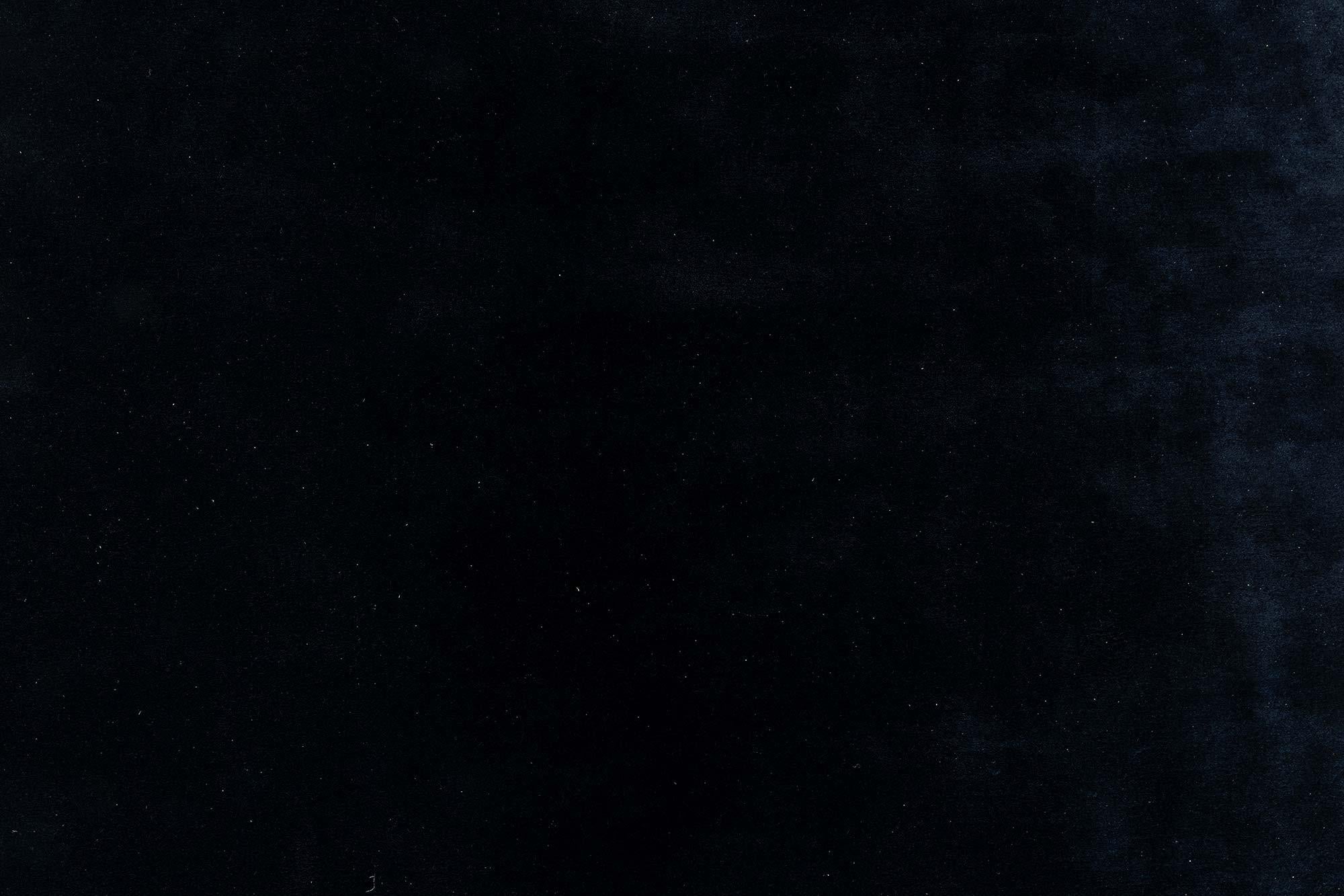 Modern Minimalist Hand-Knotted Black Wool Runner by Doris Leslie Blau
Size: 5'1