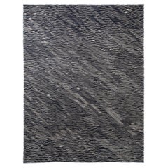 Tappeto moderno minimalista in stile metà secolo Mirage a trama piatta